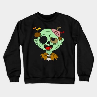Halloween pictures on t-shirt for kids zombie Crewneck Sweatshirt